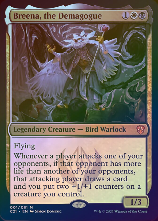 Breena, the Demagogue (Display Commander) [Commander 2021] | Gamers Paradise