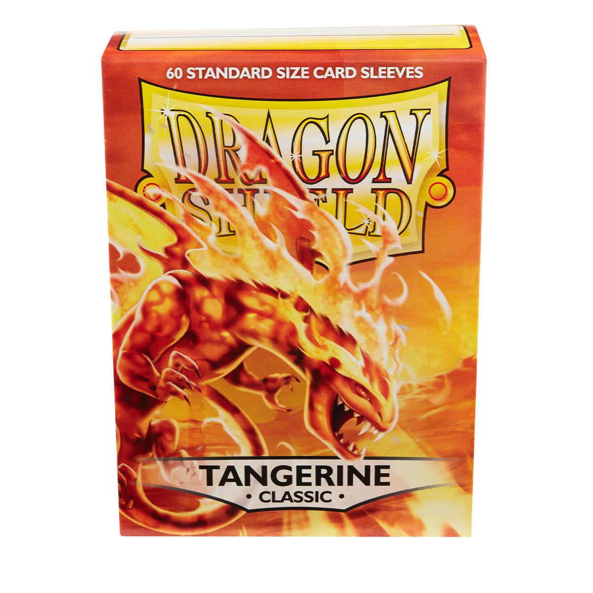 Dragon Shield: Standard 60ct Sleeves - Tangerine (Classic) | Gamers Paradise