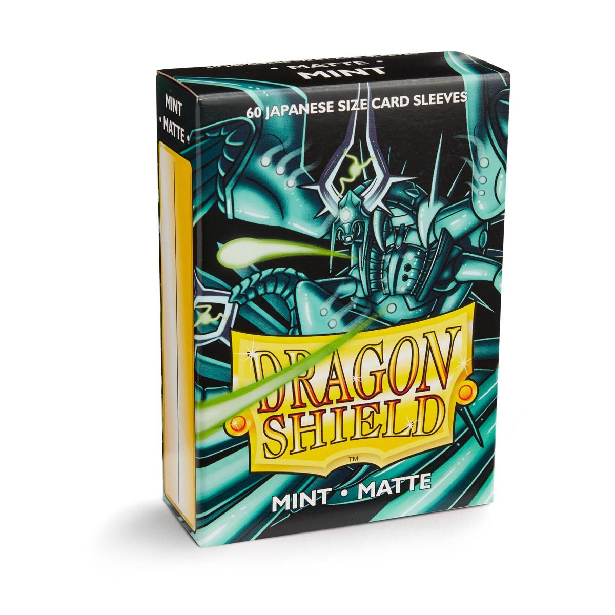 Dragon Shield: Japanese Size 60ct Sleeves - Mint (Matte) | Gamers Paradise