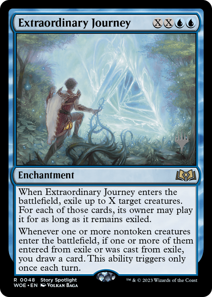 Extraordinary Journey (Promo Pack) [Wilds of Eldraine Promos] | Gamers Paradise