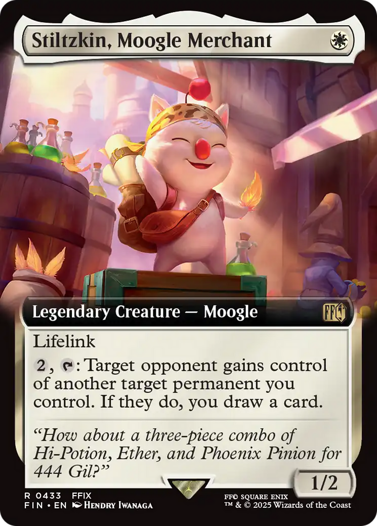 Stiltzkin, Moogle Merchant (Extended Art) [FINAL FANTASY] | Gamers Paradise