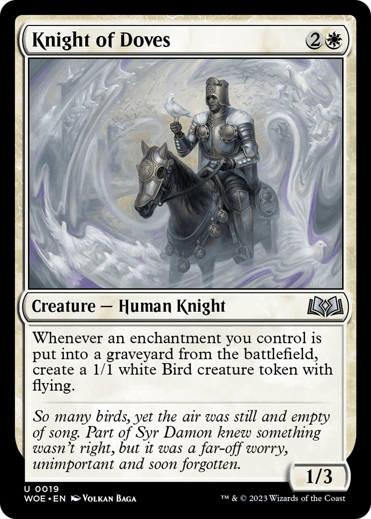 Knight of Doves [Wilds of Eldraine] | Gamers Paradise