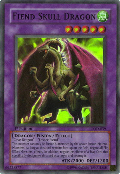 Fiend Skull Dragon [LOD-039] Super Rare | Gamers Paradise