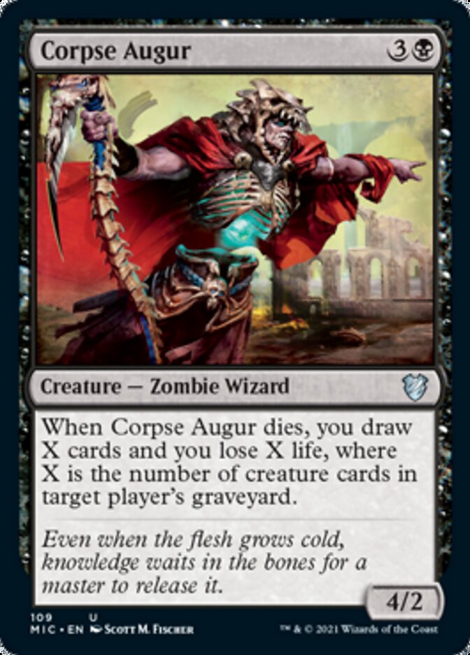 Corpse Augur [Innistrad: Midnight Hunt Commander] | Gamers Paradise