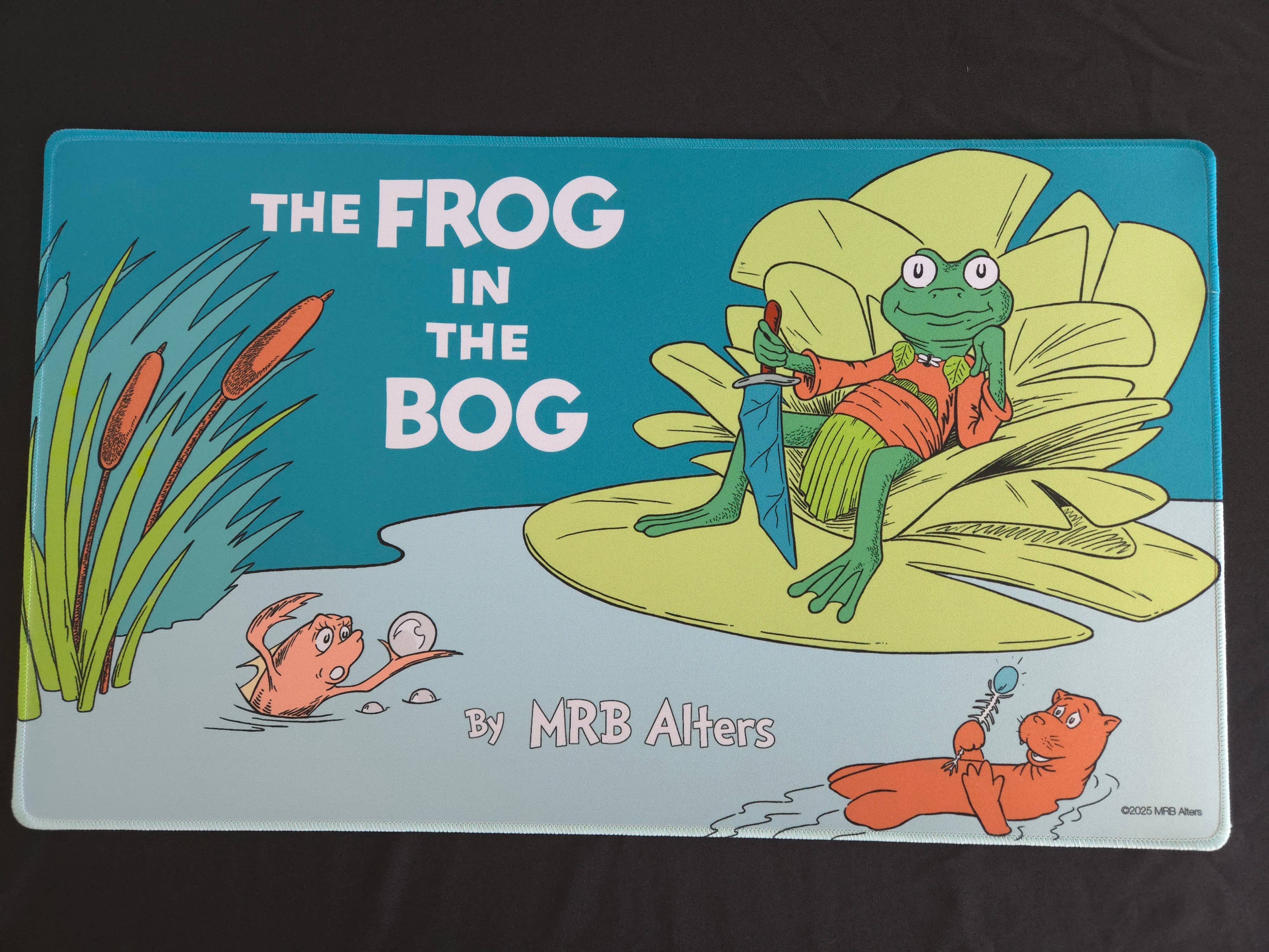 "The Frog in the Bog" Glarb Playmat | Gamers Paradise