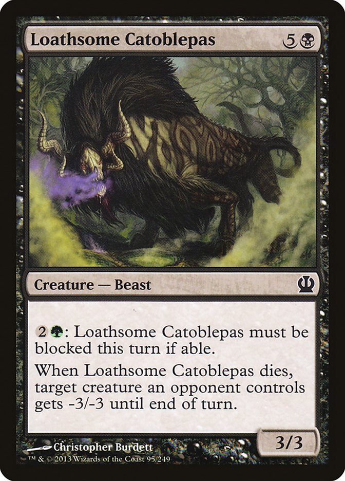 Loathsome Catoblepas [Theros] | Gamers Paradise