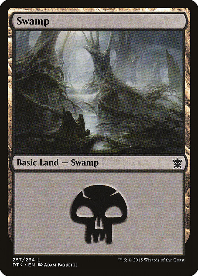 Swamp (257) [Dragons of Tarkir] | Gamers Paradise