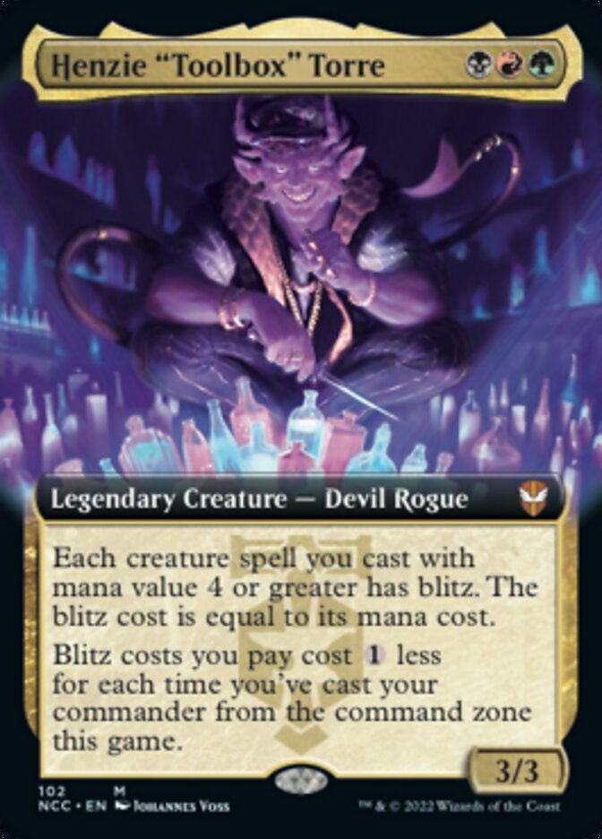 Henzie "Toolbox" Torre (Extended Art) [Streets of New Capenna Commander] | Gamers Paradise