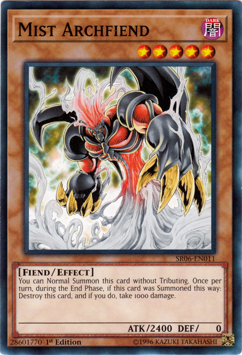 Mist Archfiend [SR06-EN011] Common | Gamers Paradise