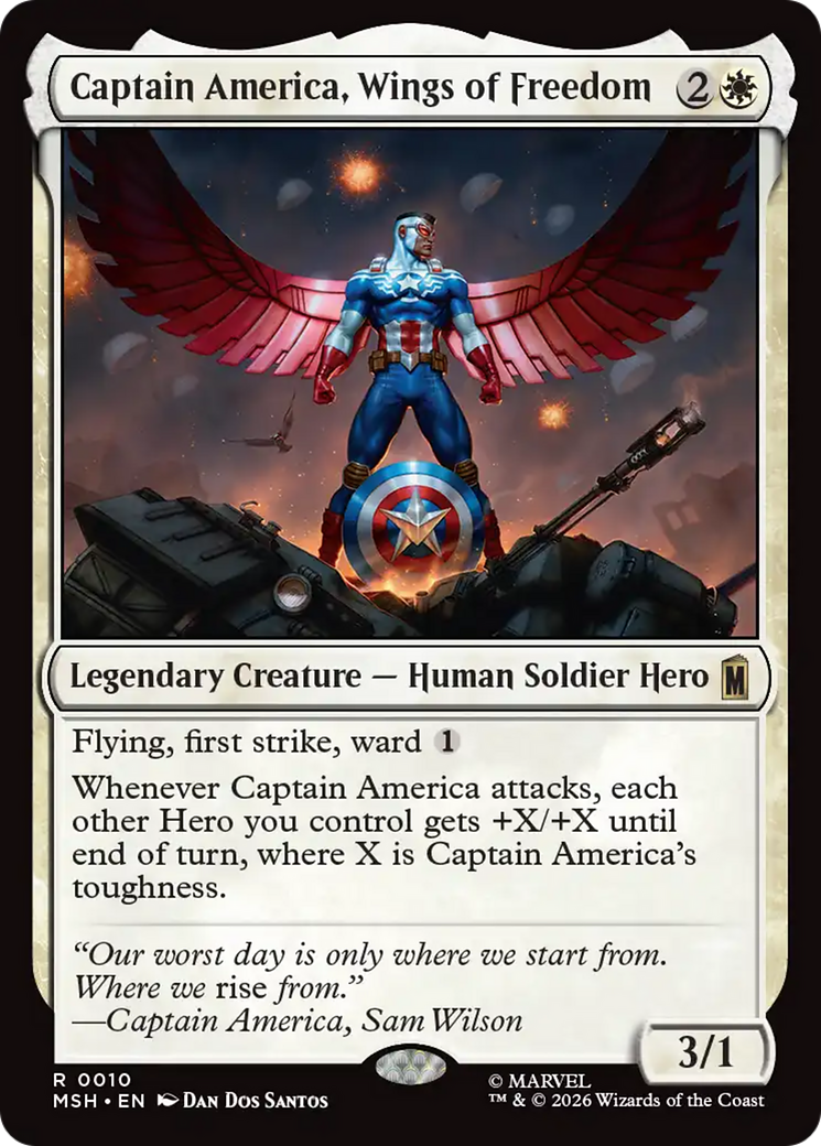 Captain America, Wings of Freedom [Marvel Super Heroes] | Gamers Paradise
