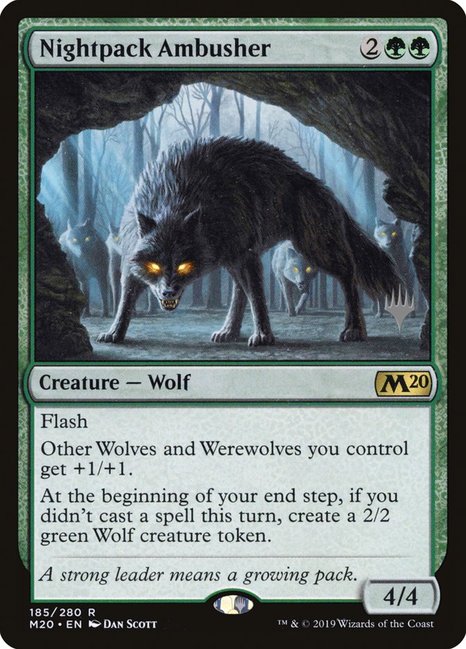 Nightpack Ambusher (Promo Pack) [Core Set 2020 Promos] | Gamers Paradise