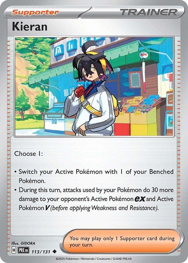 Kieran (113/131) [Scarlet & Violet: Prismatic Evolutions] | Gamers Paradise