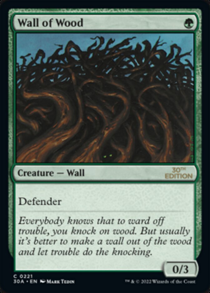 Wall of Wood [30th Anniversary Edition] | Gamers Paradise