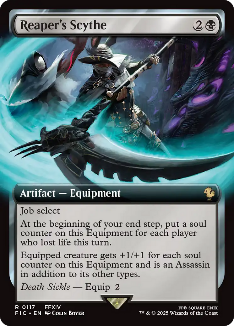 Reaper's Scythe (Extended Art) [FINAL FANTASY Commander] | Gamers Paradise