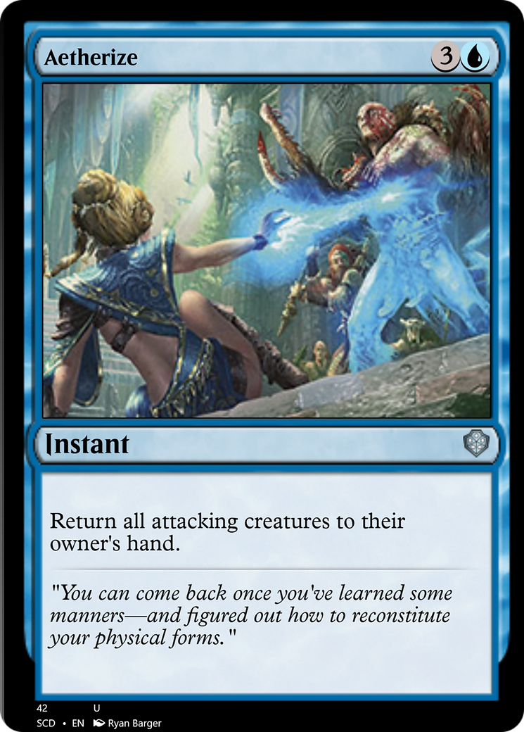 Aetherize [Starter Commander Decks] | Gamers Paradise