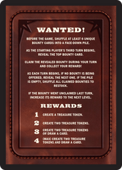 Bounty: Sleepy Sovka // Bounty Rules Double-Sided Token [Outlaws of Thunder Junction Commander Tokens] | Gamers Paradise