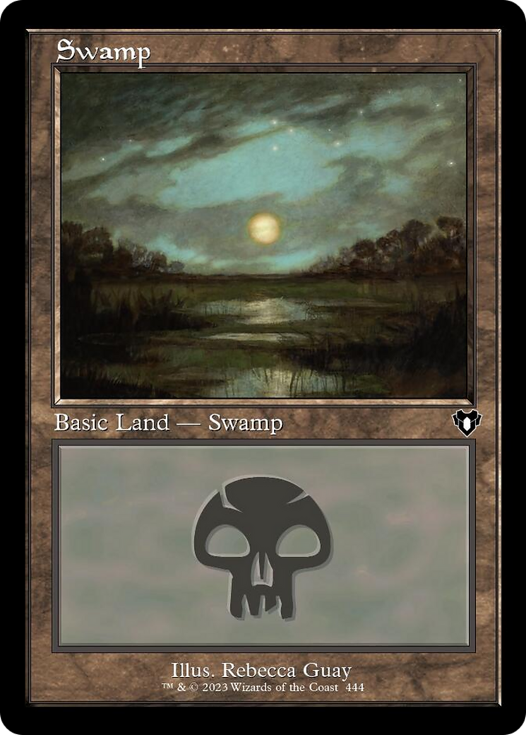 Swamp (444) (Retro) [Commander Masters] | Gamers Paradise