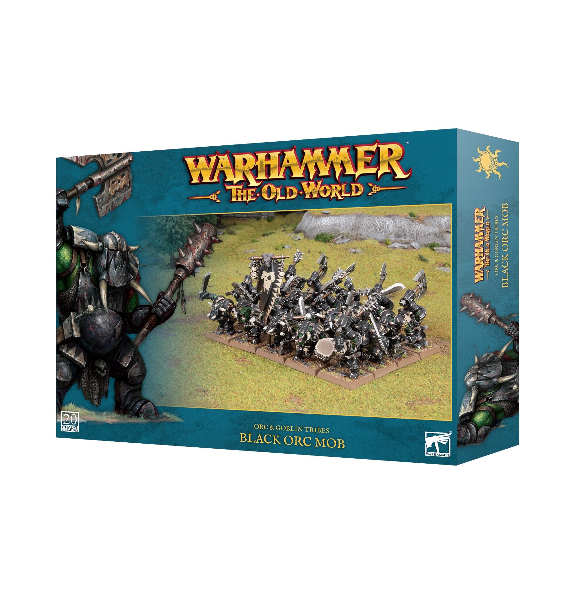 WARHAMMER: THE OLD WORLD -BLACK ORC MOB | Gamers Paradise