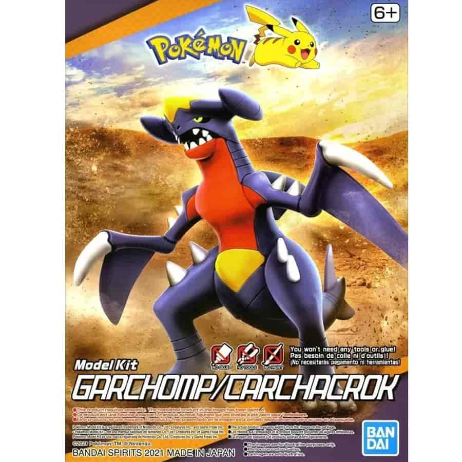 BANDAI HOBBY: POKEMON MODEL KIT: GARCHOMP (POKEPLA MODEL KIT) | Gamers Paradise