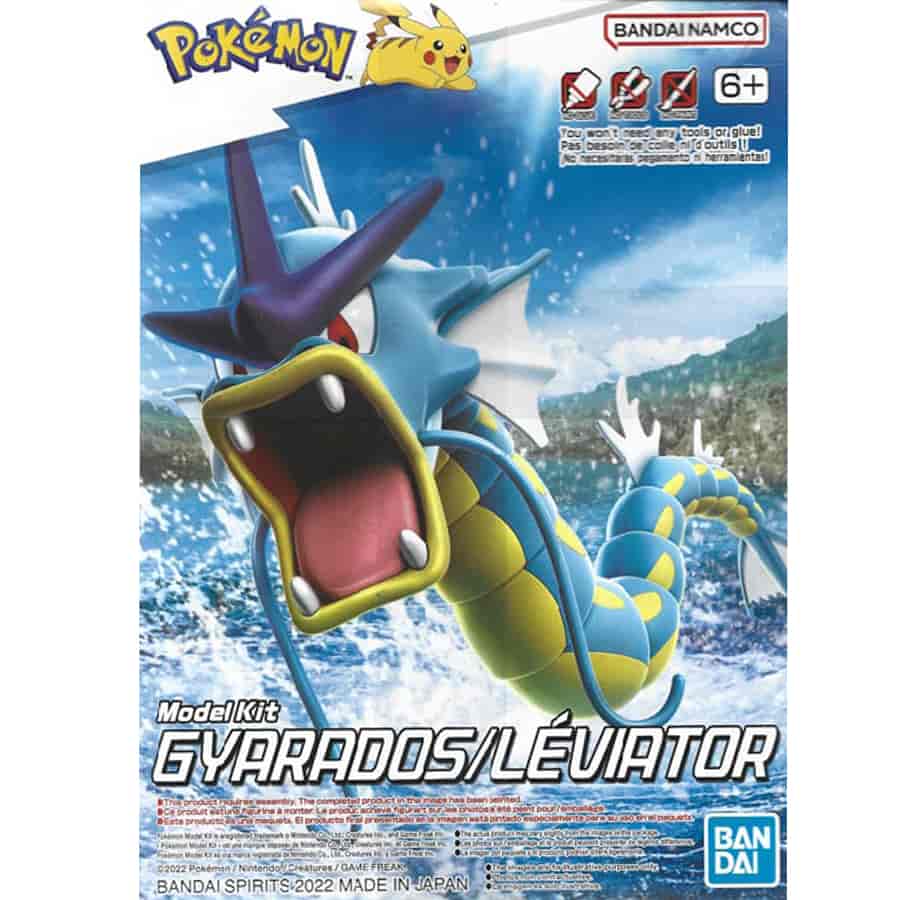 BANDAI HOBBY: POKEMON MODEL KIT: GYRADOS (MODEL 52) (POKEPLA MODEL KIT) | Gamers Paradise