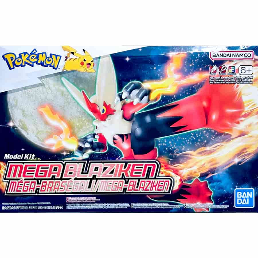 BANDAI HOBBY: POKEMON MODEL KIT: MEGA BLAZIKEN (POKEPLA MODEL KIT) | Gamers Paradise