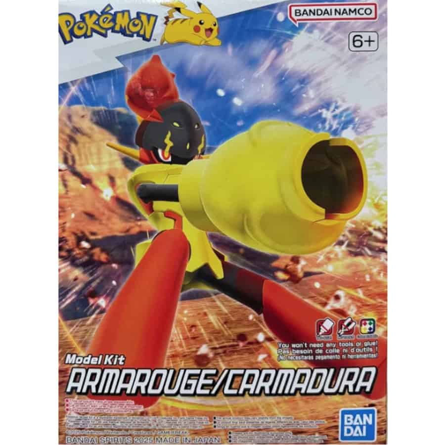 BANDAI HOBBY: POKEMON MODEL KIT: ARMAROUGE (MODEL 58) (POKEPLA MODEL KIT) | Gamers Paradise