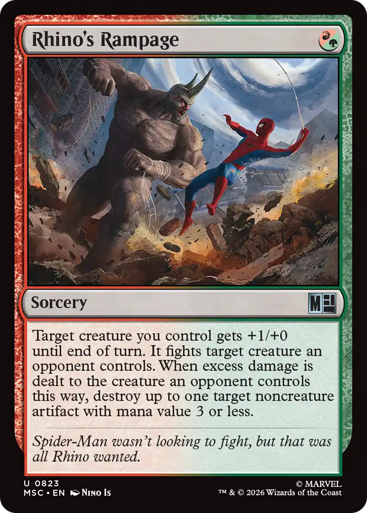 Rhino's Rampage [Marvel Super Heroes Commander] | Gamers Paradise