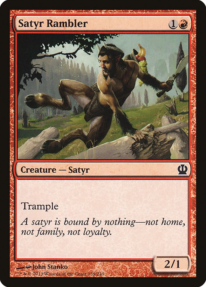 Satyr Rambler [Theros] | Gamers Paradise