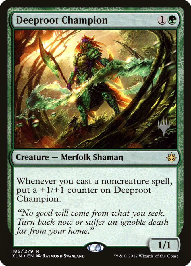 Deeproot Champion (Promo Pack) [Ixalan Promos] | Gamers Paradise