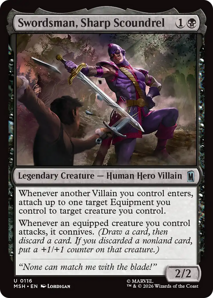 Swordsman, Sharp Scoundrel [Marvel Super Heroes] | Gamers Paradise