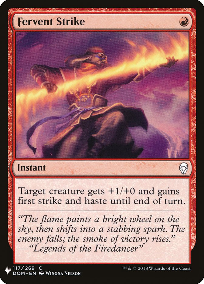 Fervent Strike [Mystery Booster] | Gamers Paradise