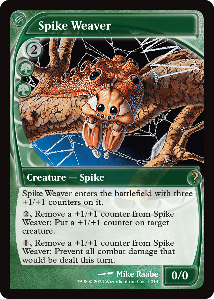 Spike Weaver (Future Sight) [Mystery Booster 2] | Gamers Paradise