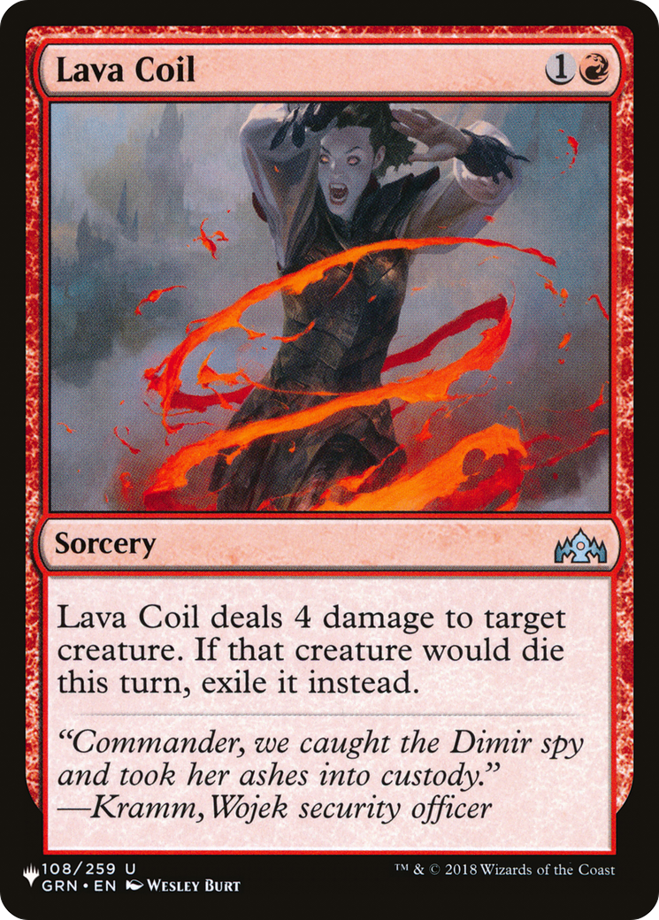 Lava Coil [The List] | Gamers Paradise