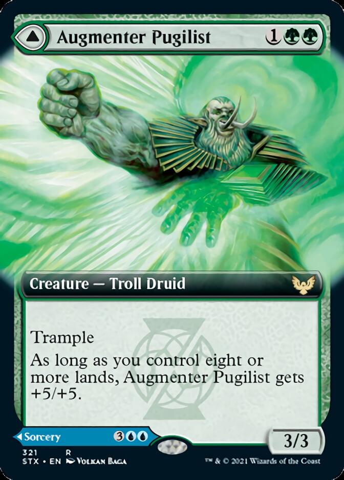 Augmenter Pugilist // Echoing Equation (Extended Art) [Strixhaven: School of Mages] | Gamers Paradise