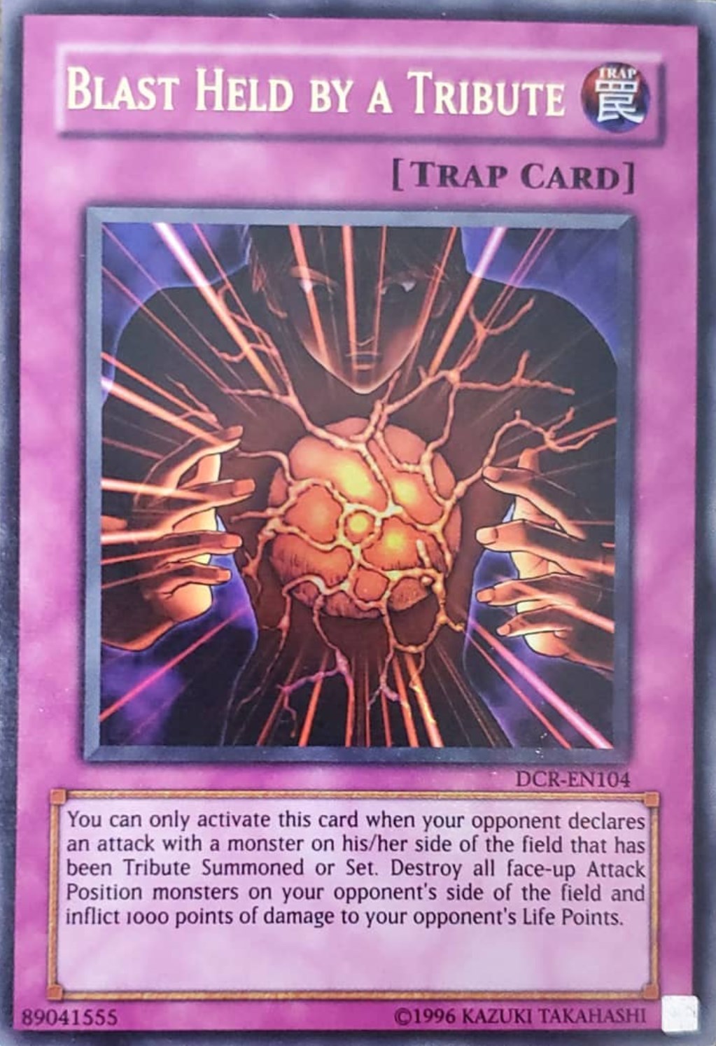 Blast Held by a Tribute [DCR-EN104] Ultra Rare | Gamers Paradise