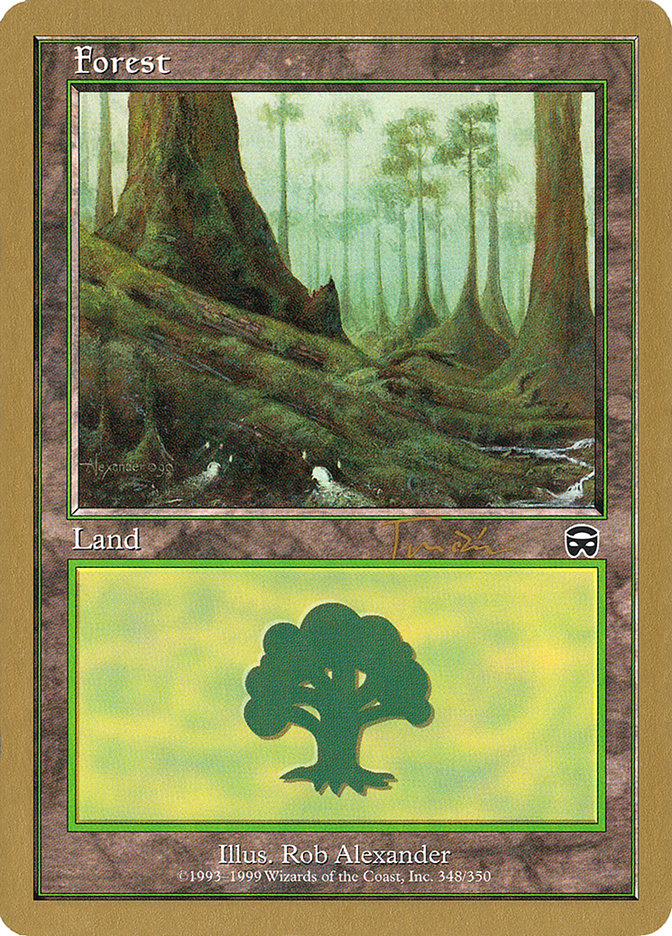 Forest (jt348) (Jan Tomcani) [World Championship Decks 2001] | Gamers Paradise