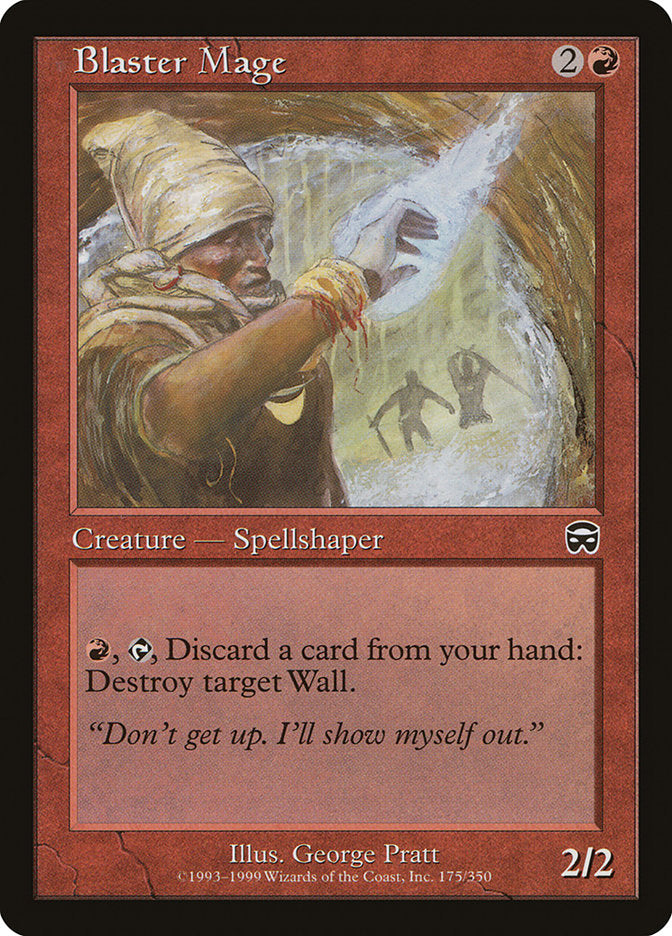 Blaster Mage [Mercadian Masques] | Gamers Paradise
