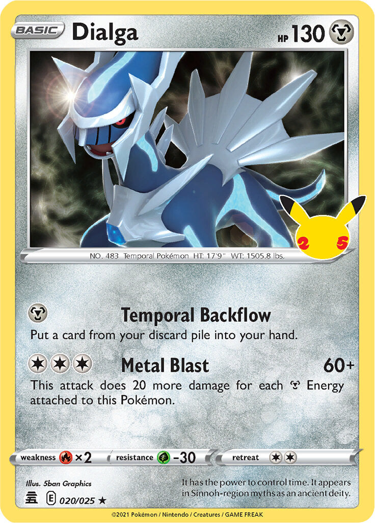 Dialga (020/025) [Celebrations: 25th Anniversary] | Gamers Paradise