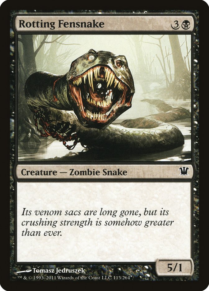 Rotting Fensnake [Innistrad] | Gamers Paradise