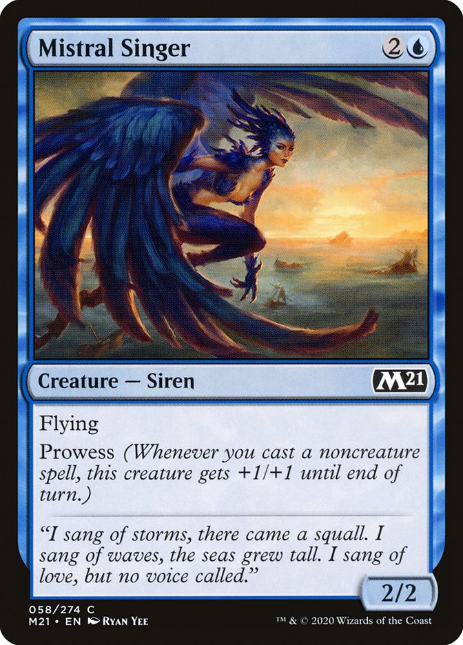 Mistral Singer [Core Set 2021] | Gamers Paradise