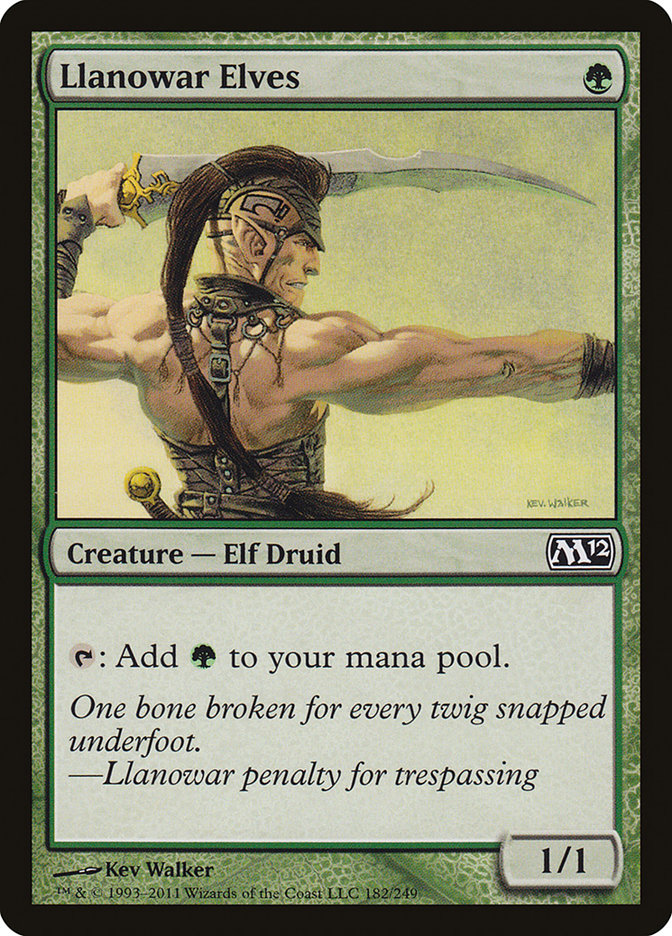 Llanowar Elves [Magic 2012] | Gamers Paradise