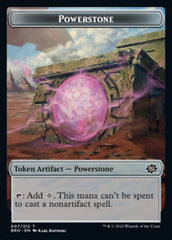 Powerstone // Ravage Double-Sided Token [The Brothers' War Tokens] | Gamers Paradise