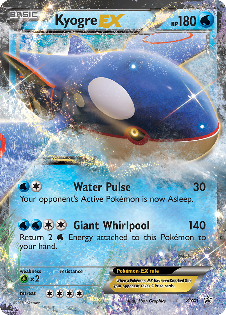 Kyogre EX (XY41) [XY: Black Star Promos] | Gamers Paradise