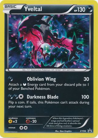 Yveltal (XY06) (Jumbo Card) [XY: Black Star Promos] | Gamers Paradise