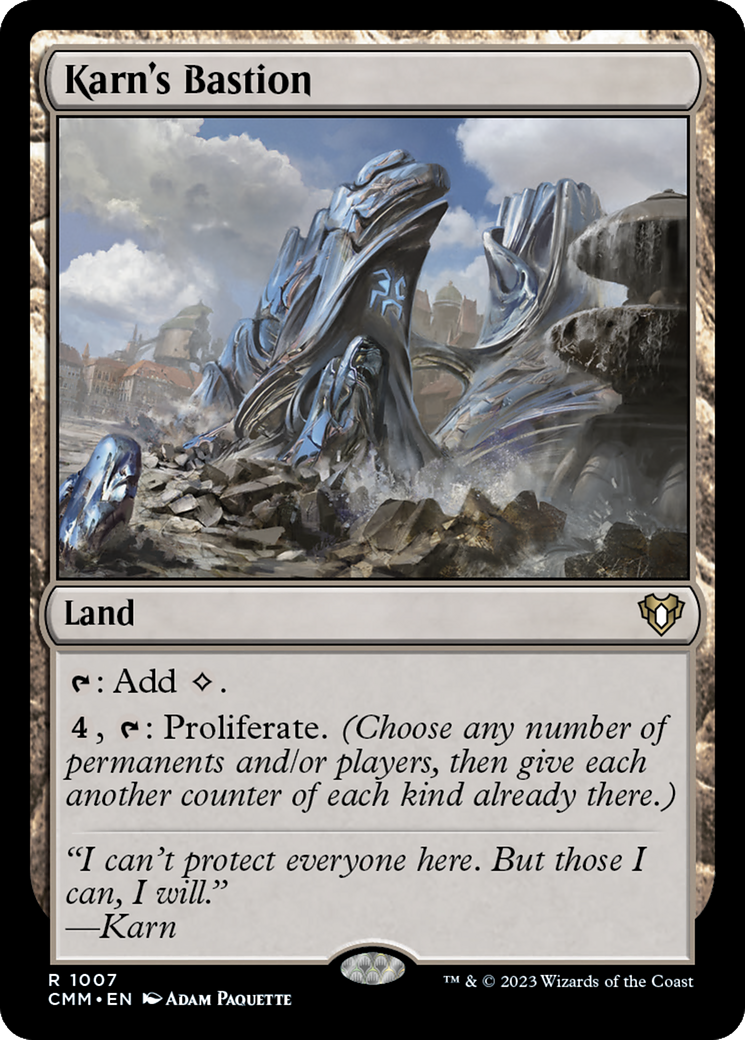 Karn's Bastion [Commander Masters] | Gamers Paradise