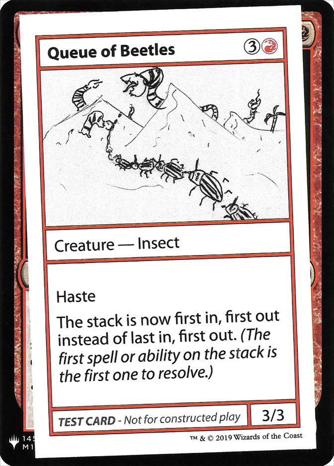 Queue of Beetles [Mystery Booster Playtest Cards] | Gamers Paradise