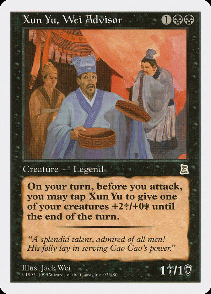 Xun Yu, Wei Advisor [Portal Three Kingdoms] | Gamers Paradise