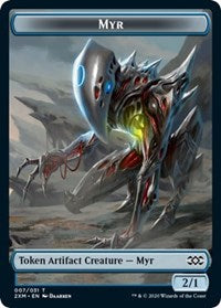 Myr (007) // Treasure Double-Sided Token [Double Masters Tokens] | Gamers Paradise