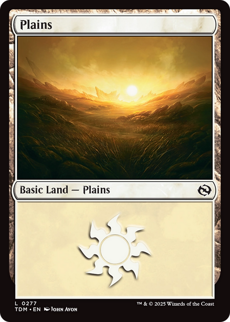 Plains (0277) [Tarkir: Dragonstorm] | Gamers Paradise