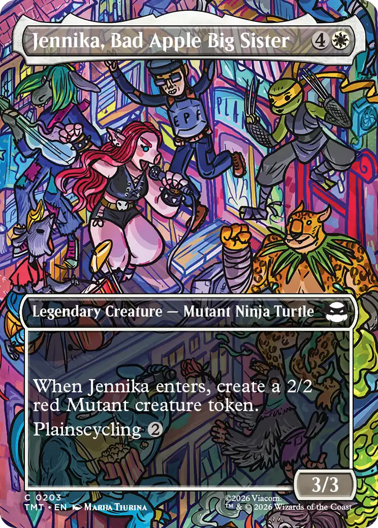 Jennika, Bad Apple Big Sister (Borderless) [Teenage Mutant Ninja Turtles] | Gamers Paradise